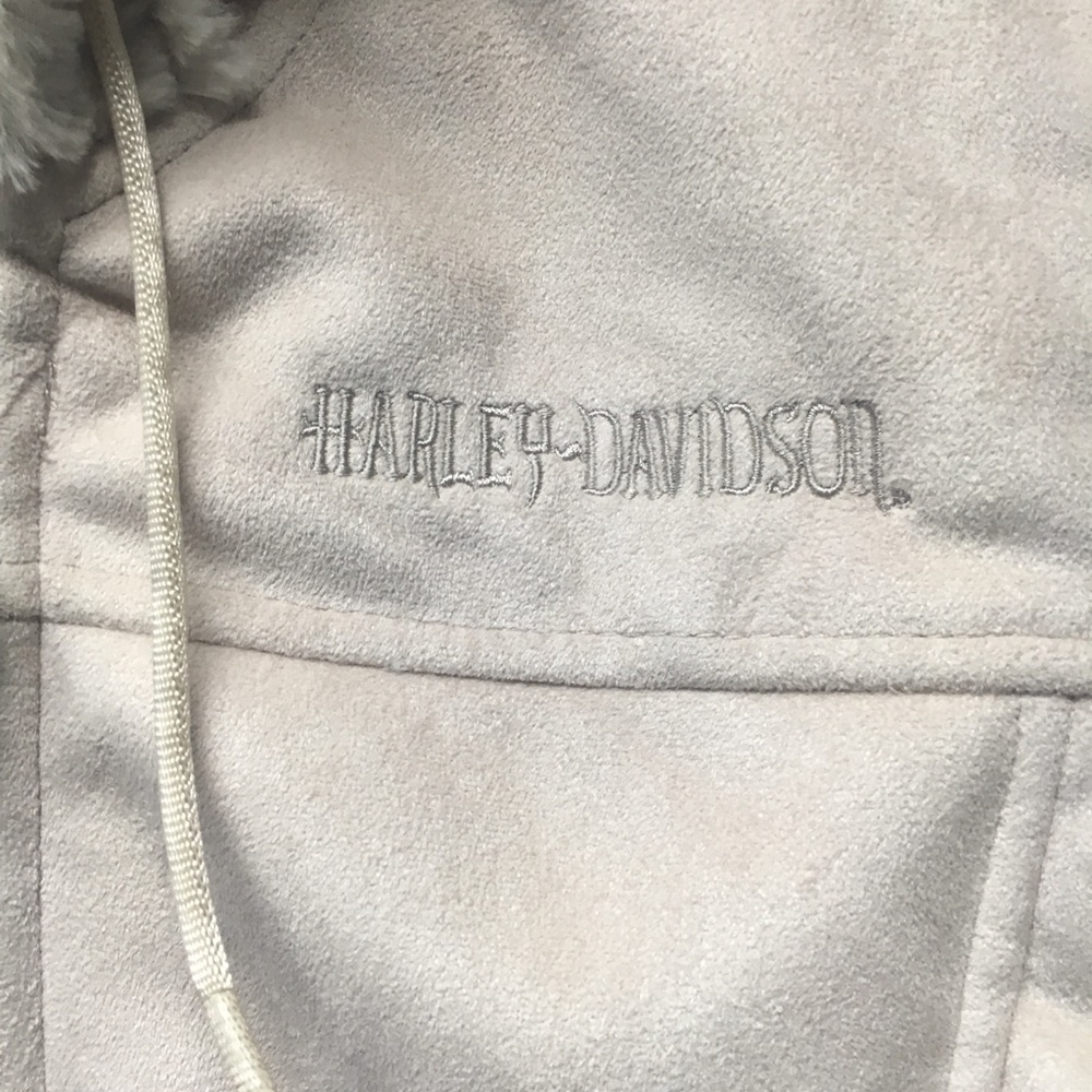 Harley Davidson Leather Suede Jacket - Picture 3 of 8